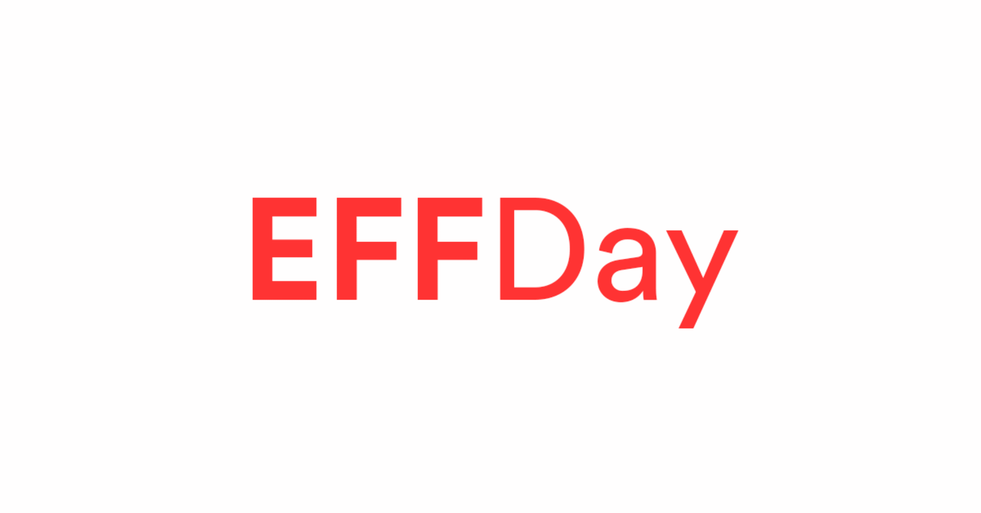 EFFDay save the date