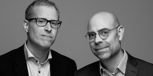 Niklas Briselius och Tobias Eltell