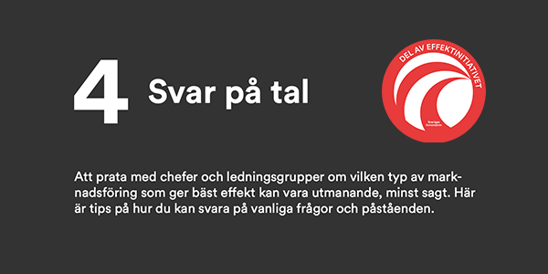 Snacka om effekt, Svar på tal
