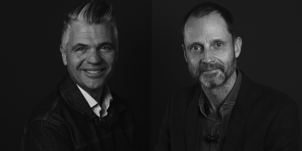 Ulf Berlin och André Hindersson