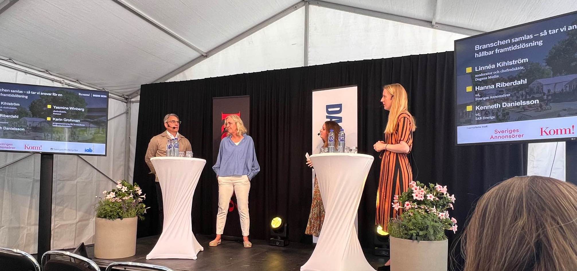 På scen Almedalen 2022